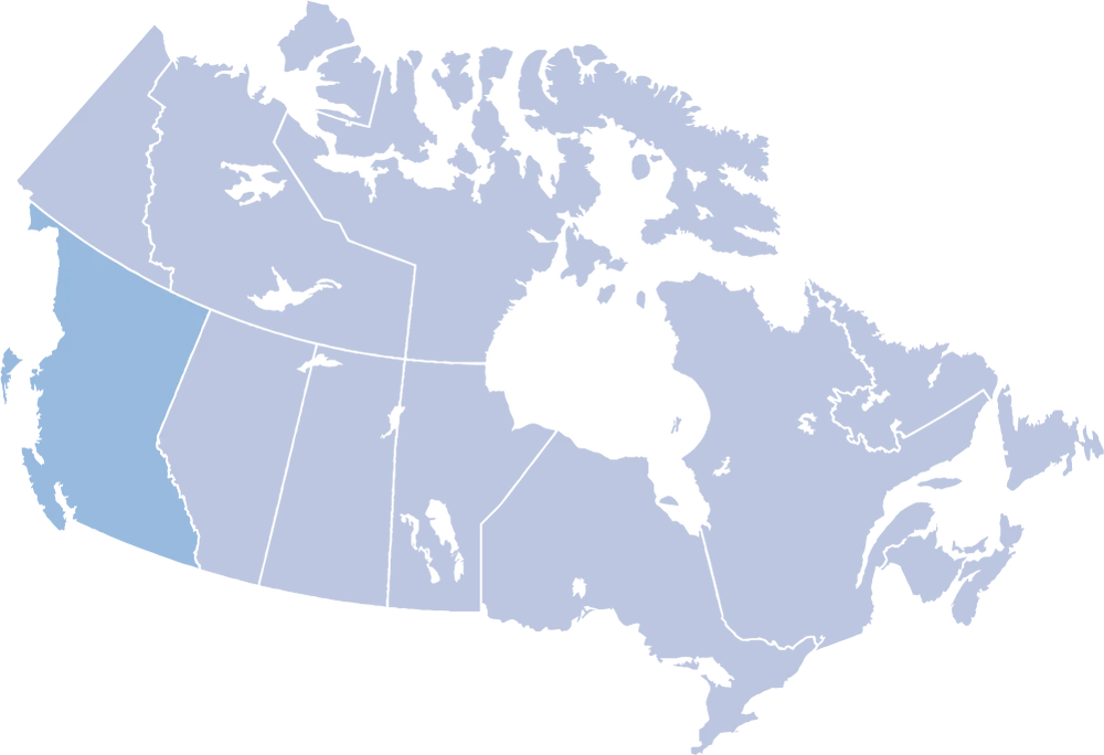 Canada Regional Rep Map