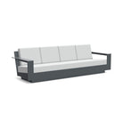 studio shot of nisswa 96 in charcoal with silver cushion